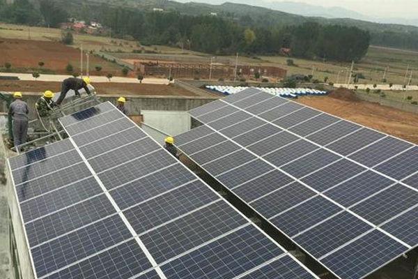 屋顶南昌太阳能光伏发电系统结构简单发电效率高